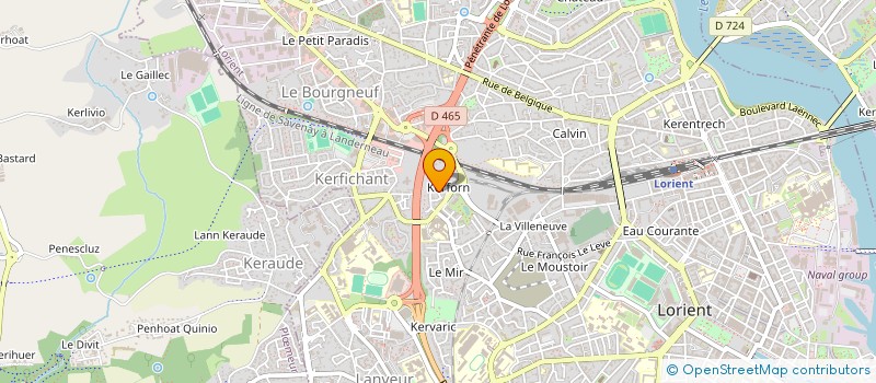 localisation de l'entreprise ANTERO RIBEIRO à LORIENT