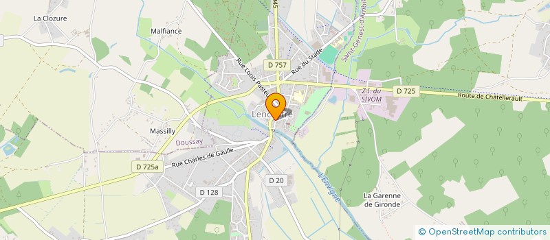 localisation de l'entreprise ANTEROS  LENCLOITRE