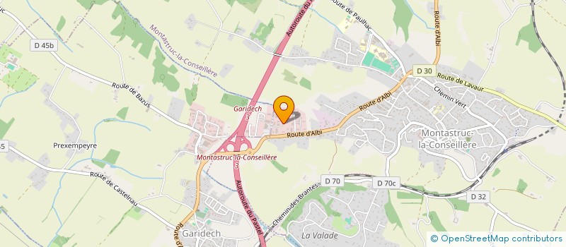 localisation de l'entreprise ANTEROS GROUP  MONTASTRUC-LA-CONSEILLERE