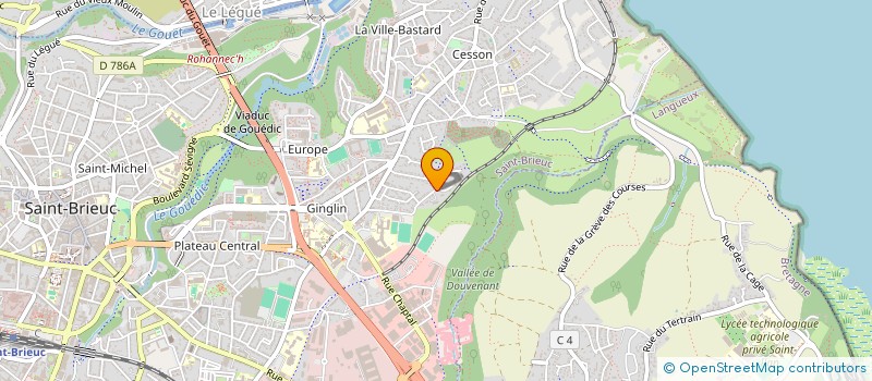 localisation de l'entreprise ANTES DAO à SAINT-BRIEUC