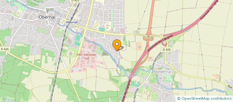 localisation de l'entreprise ANTEUM à OBERNAI