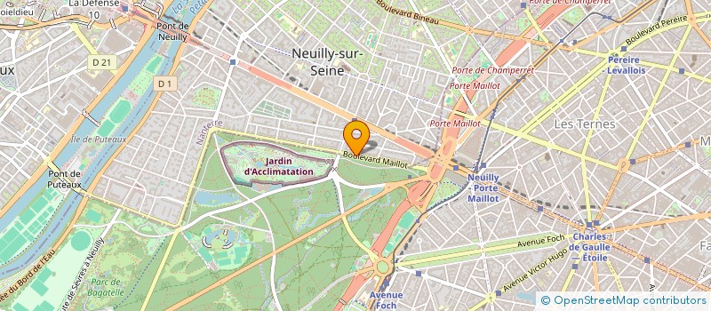 localisation de l'entreprise ANTEUS à NEUILLY-SUR-SEINE