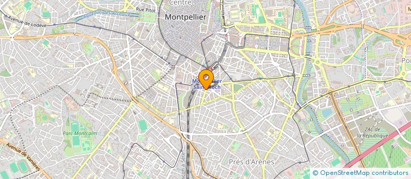 localisation de l'entreprise ANTEUS à MONTPELLIER