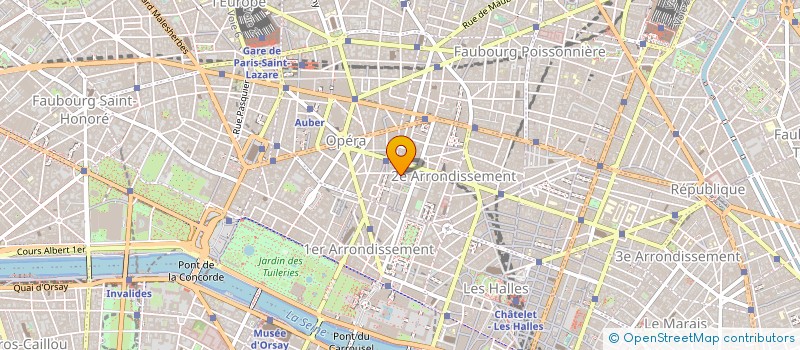 localisation de l'entreprise ANTEUS FINANCE à PARIS