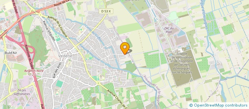 localisation de l'entreprise ANTEVIA IMMO  VEDENE