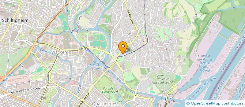 localisation de l'entreprise ANTEY  ESCHAU