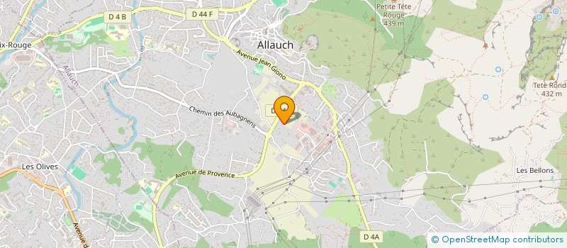 localisation de l'entreprise ANTFOX  ALLAUCH