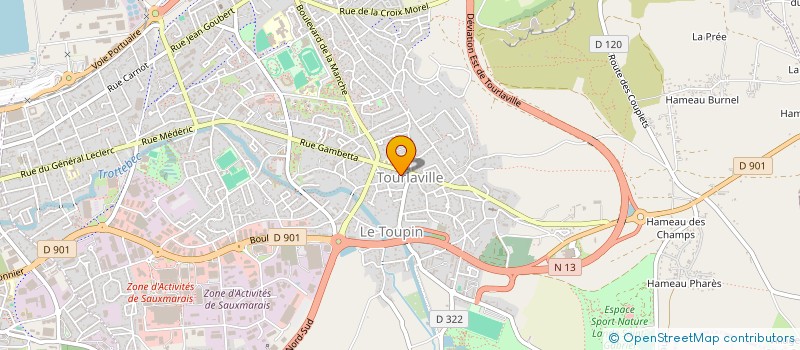 localisation de l'entreprise ANTHALIE ESTHETIQUE à CHERBOURG-EN-COTENTIN