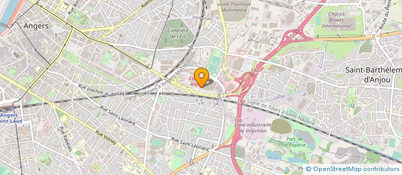 localisation de l'entreprise ANTHALLY  TRELAZE