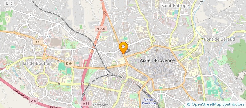 localisation de l'entreprise ANTHEA à AIX-EN-PROVENCE