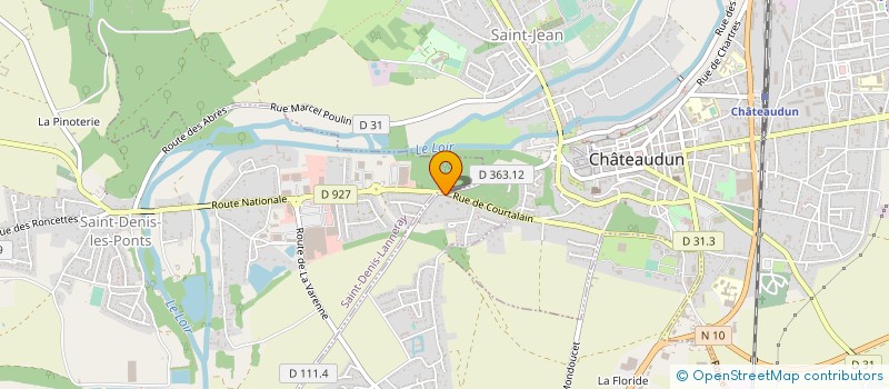 localisation de l'entreprise ANTHEANE à LA CHAPELLE-DU-NOYER