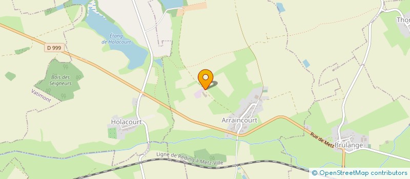 localisation de l'entreprise ANTHEAS  ARRAINCOURT