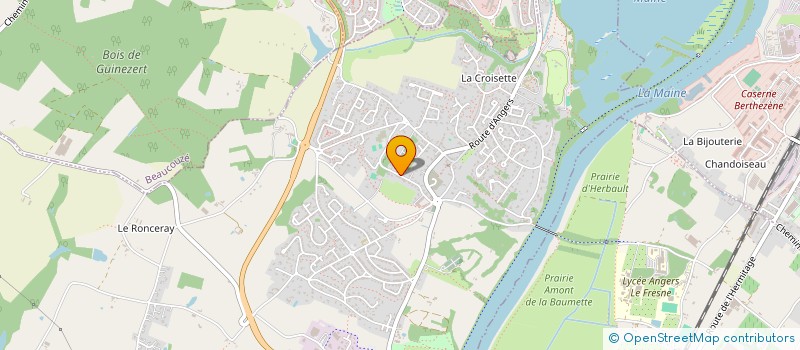 localisation de l'entreprise ANTHECHO  BOUCHEMAINE