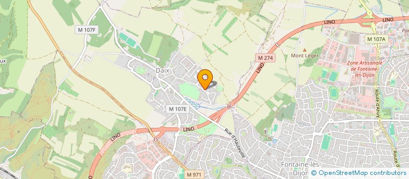localisation de l'entreprise ANTHEK  DAIX