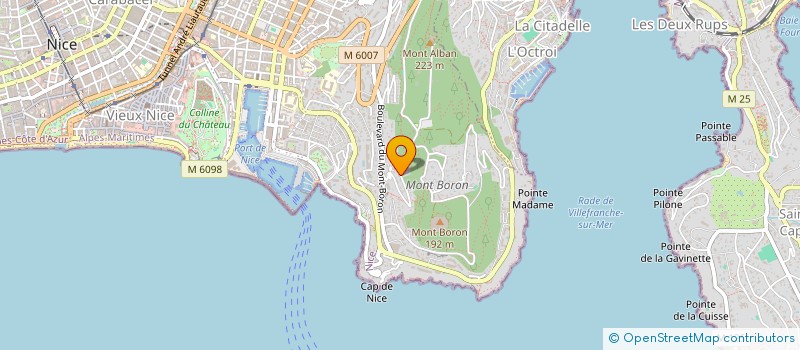 localisation de l'entreprise ANTHELA MED INVEST  NICE