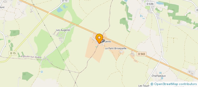 localisation de l'entreprise ANTHELIA à PALLUAU-SUR-INDRE