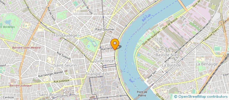 localisation de l'entreprise ANTHELIOS CONSTRUCTION à BORDEAUX