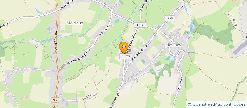 localisation de l'entreprise ANTHEMI à ELESMES
