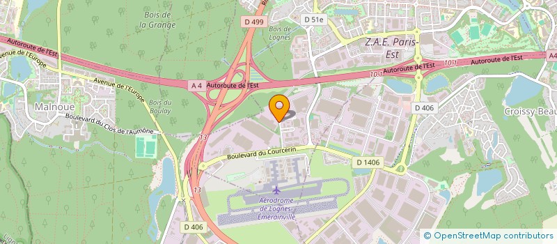 localisation de l'entreprise ANTHEMIN  LOGNES