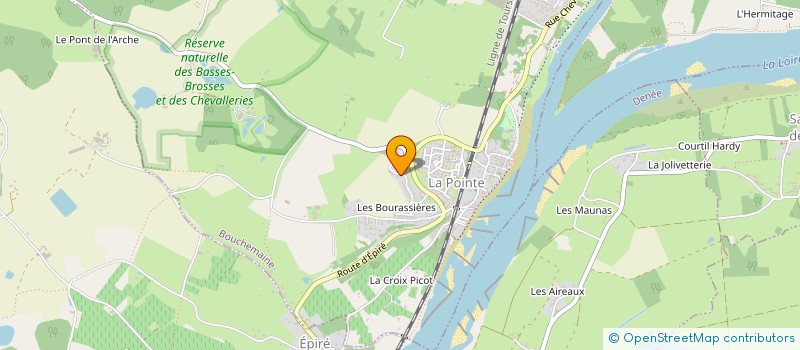 localisation de l'entreprise ANTHEMIS  BOUCHEMAINE