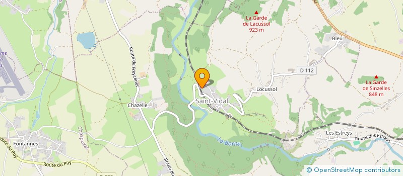 localisation de l'entreprise ANTHEMY  SANSSAC-L EGLISE