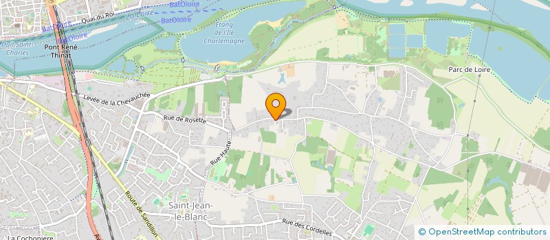 localisation de l'entreprise ANTHEOR ENTREPRISES  SAINT-DENIS-EN-VAL