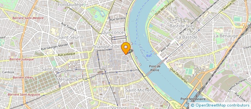 localisation de l'entreprise ANTHEOS à BORDEAUX