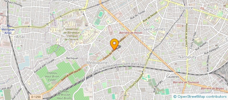 localisation de l'entreprise ANTHIB  TALENCE