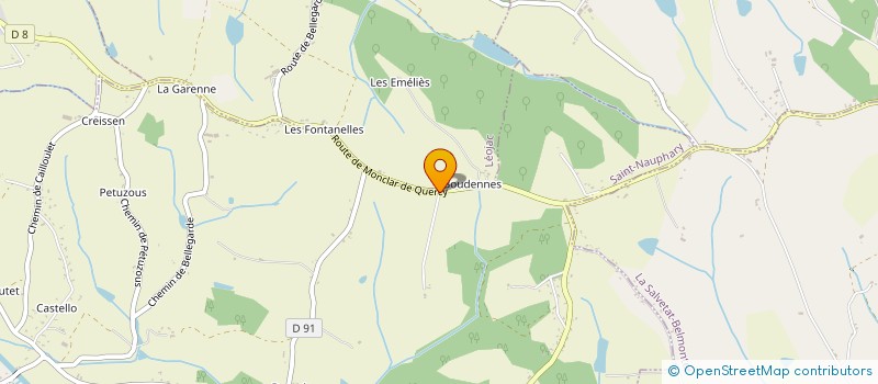 localisation de l'entreprise ANTHIE  SAINT-NAUPHARY