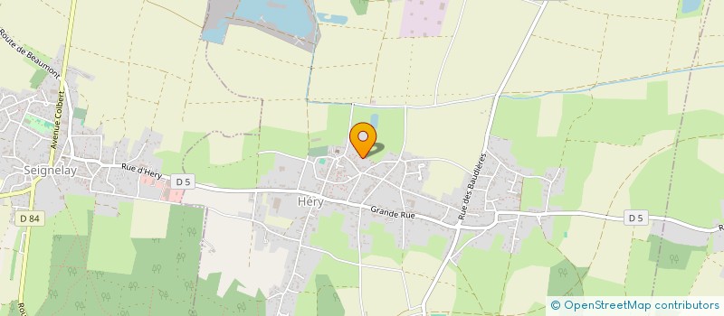 localisation de l'entreprise ANTHILU  HERY