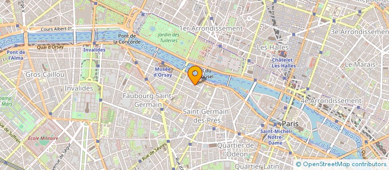 localisation de l'entreprise ANTHINA  PARIS