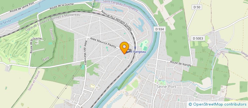 localisation de l'entreprise ANTHINEA  SAINT-FARGEAU-PONTHIERRY