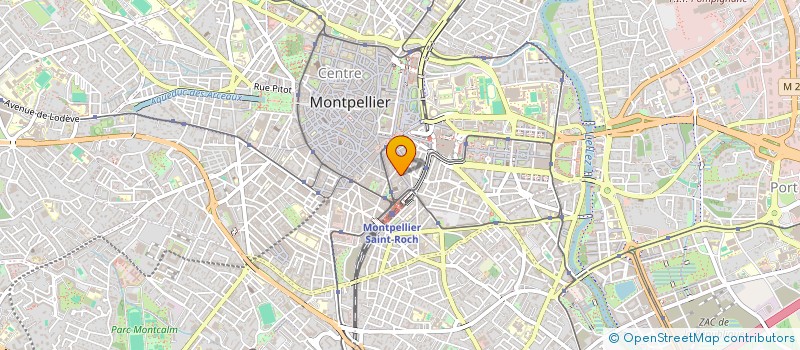 localisation de l'entreprise ANTHINEA II à MONTPELLIER