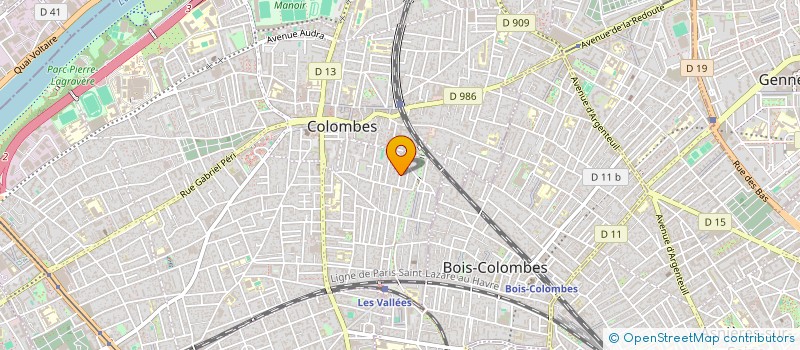 localisation de l'entreprise ANTHIOS à COLOMBES