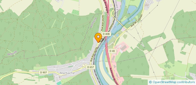 localisation de l'entreprise ANTHIS  MARBACHE