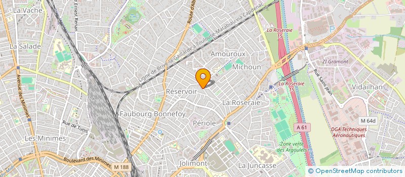 localisation de l'entreprise ANTHIVIDE à TOULOUSE