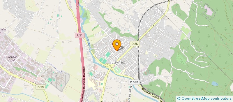 localisation de l'entreprise ANTHIX à AIX EN PROVENCE
