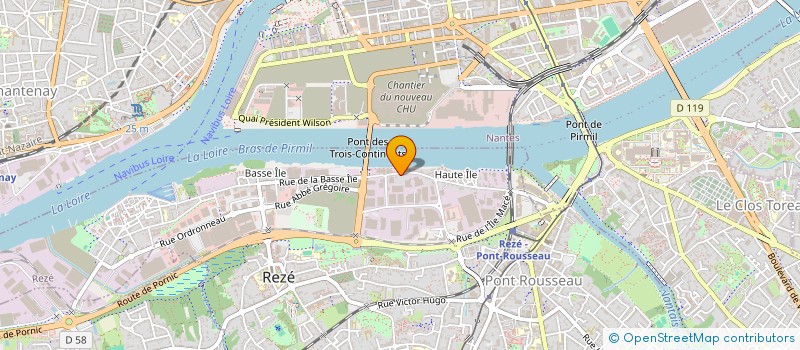 localisation de l'entreprise ANTHO  REZE