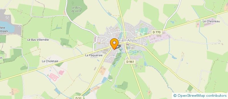 localisation de l'entreprise ANTHOCYANES à ERDRE-EN-ANJOU