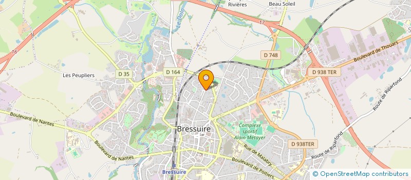 localisation de l'entreprise ANTHOE  BRESSUIRE