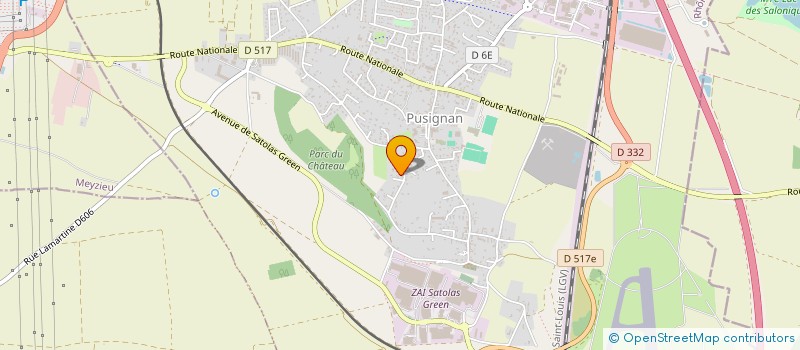 localisation de l'entreprise ANTHONICO  PUSIGNAN