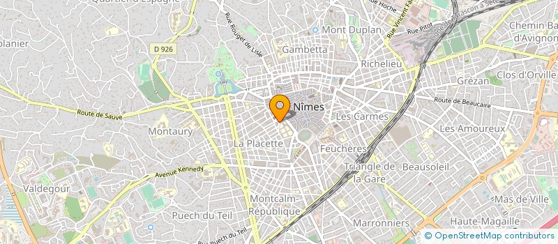 localisation de l'entreprise ANTHONY à NIMES