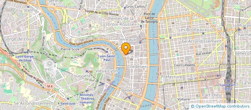 localisation de l'entreprise ANTHONY à LYON