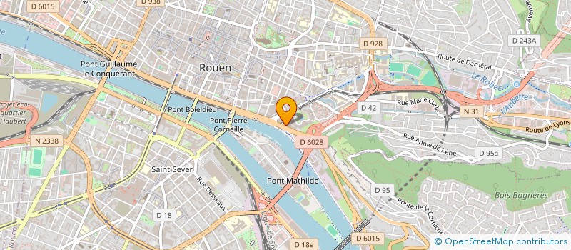 localisation de l'entreprise ANTHONY  ROUEN