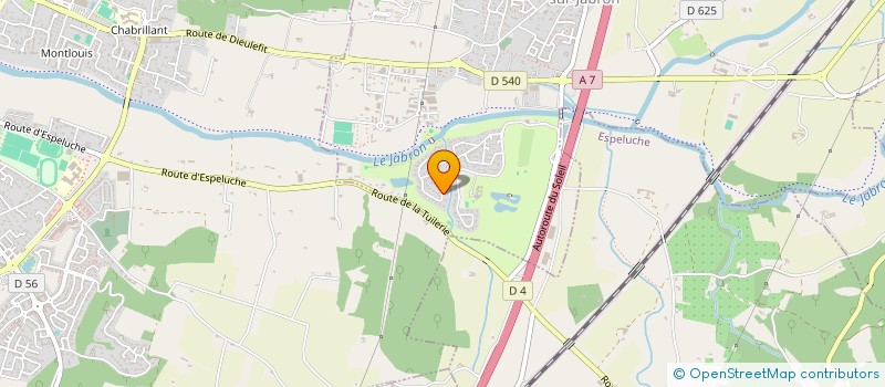 localisation de l'entreprise ANTHONY  MONTBOUCHER-SUR-JABRON