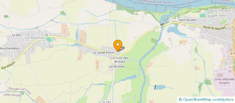 localisation de l'entreprise ANTHONY CHARBONNIER à MAUGES-SUR-LOIRE