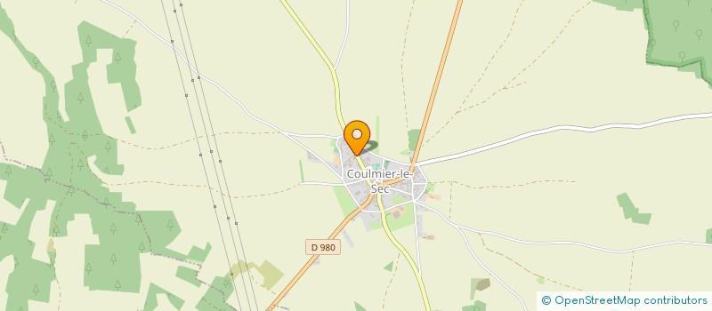 localisation de l'entreprise ANTHONY CHAUCHE  COULMIER-LE-SEC