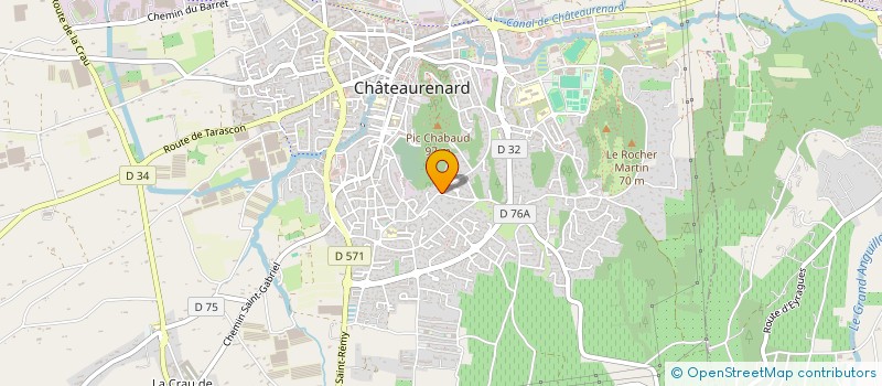 localisation de l'entreprise ANTHONY CLIM  CHATEAURENARD