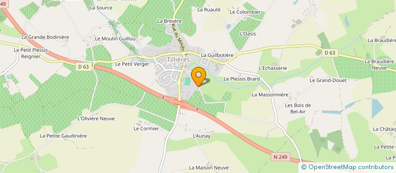 localisation de l'entreprise ANTHONY COIFFURE  SEVREMOINE