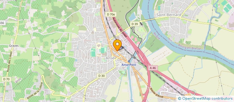 localisation de l'entreprise ANTHONY DUQUENOY  ANSE